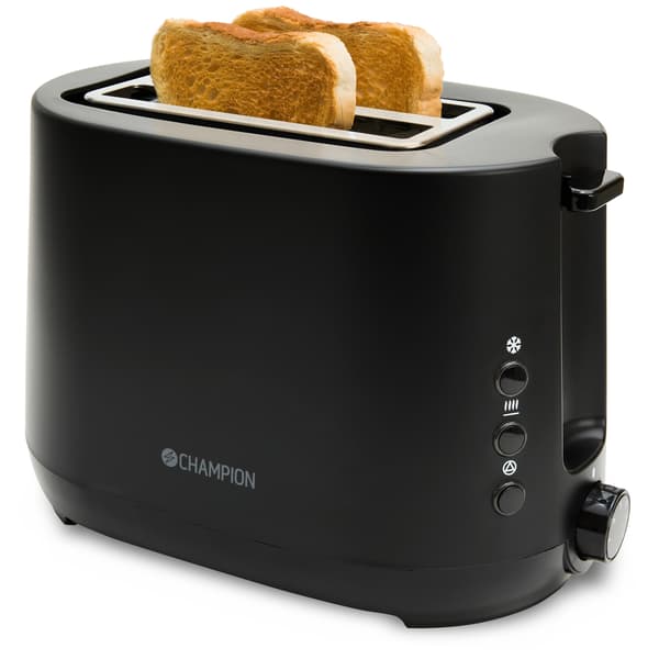 Toaster 2 slices 750W Matte Black 1047