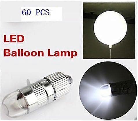 60 stk. mini-ballonlamper til balloner og papirlanterner, CJY