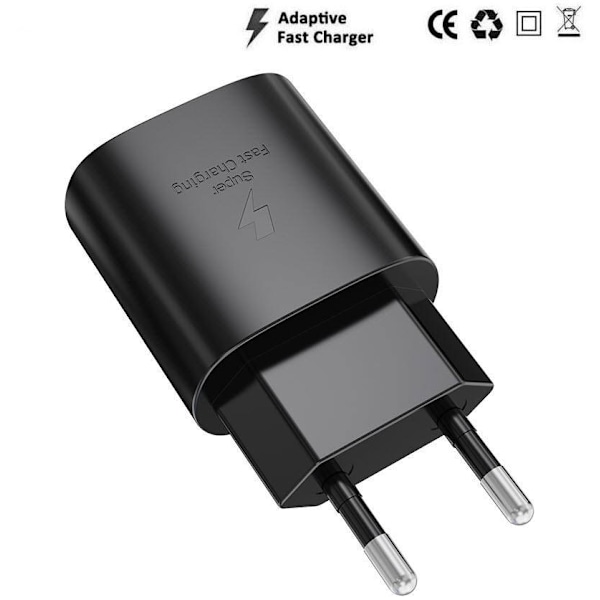 Samsung USB-C Vegglader 20W Black Svart