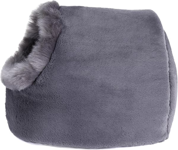 Iglo-seng for katt og liten hund, skjulested, 50x40x25 cm, vaskbar pute