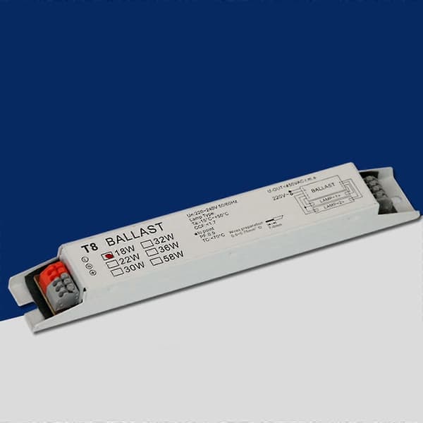 Universal T8 elektronisk ballast 1x 18w/1x 58w lysrørballastadapter B B