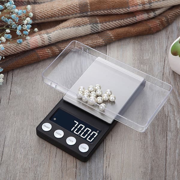 Digital Precision Scale 500g/0.1g – Electronic Jewelry & Kitchen Scale with LCD & Auto-Off