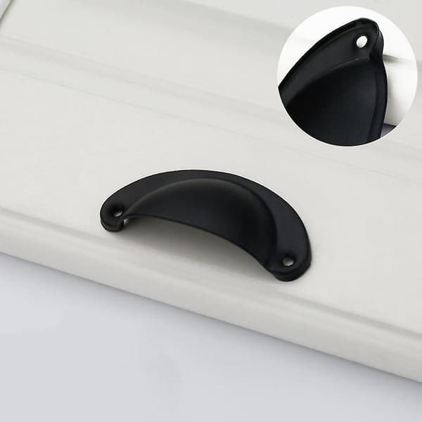 Black Cabinet Knobs - 15-pack, 7.9 cm - Kitchen Decor