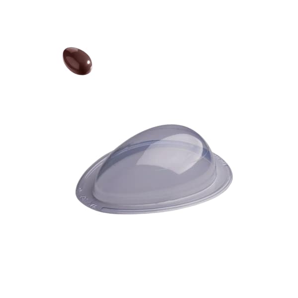 Pralinform Egg - Porto Formas 37 - Spesiell 3-delt form Transparent transparent