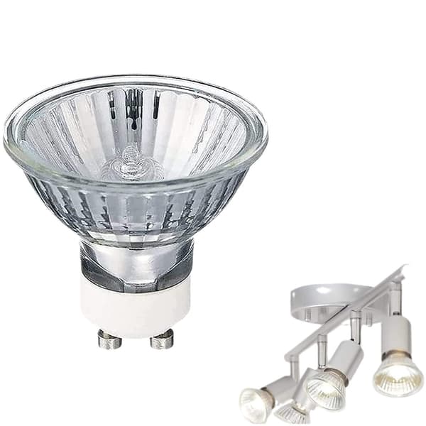 GU10 Halogenlampa 50W 220V 2800K Varmvit Dimbar 5-pack