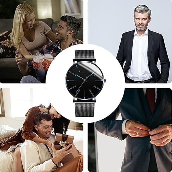 Herrklocka Casual Modeklocka för Män Lyxig Business Style