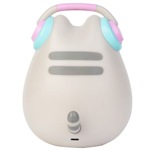 Pusheen LED-skrivebordslampe, USB eller 3 AA-batterier, PVC