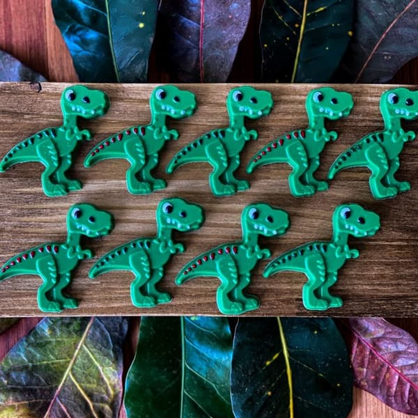 Praline Dinosaur Chokoladeform - BWB 9662 Transparent transparent