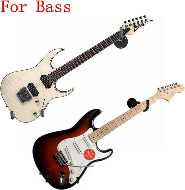 Guitarhanger til Ukulele/Bas/Violin, Vægmonteret Slatwall-krog