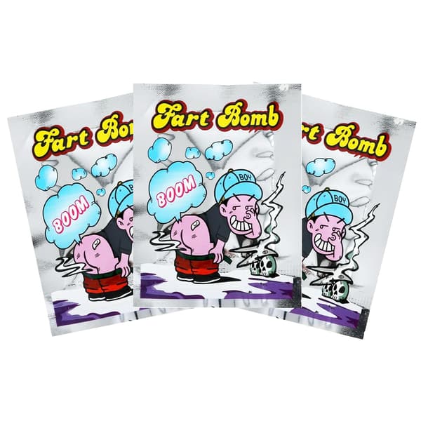 Hajupommi / Pierupommi / Pruttipommi Monivärinen Monivärinen 10 kpl MultiColor 10-Pack