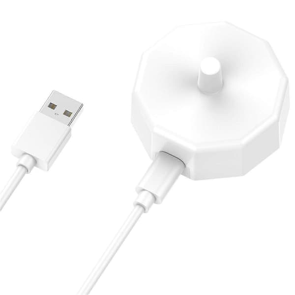 USB elektrisk tannbørstelader for vanntett induktiv ladebase bærbar for reiser