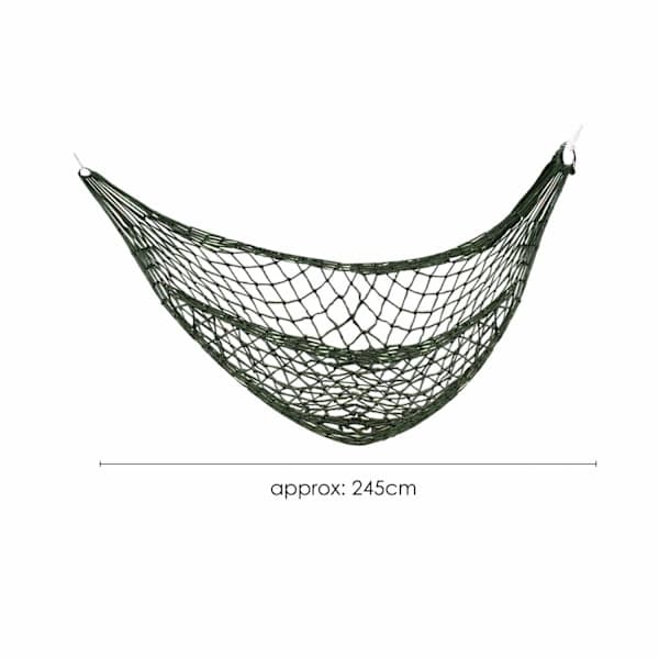 Överlevnadshängmatta för camping, arméresor, mini nylon, avkoppling, sömn, trädgård