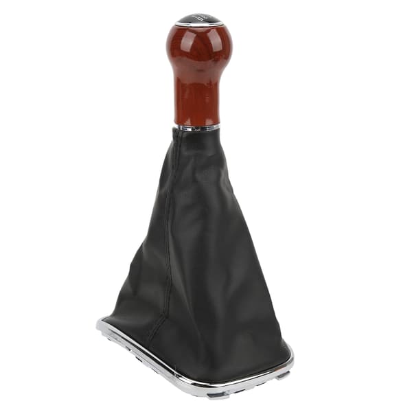 Gear Shift Dust Cover, Manual Gear Shift Boot, PU Leather, Replacement for Mk4 Bora 1999‑2004 5-Speed