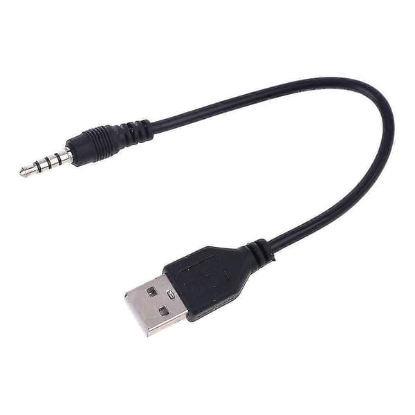 Konverter Adapter USB Han Til 3,5 mm AUX Lyd Bilstik Jack Adapter Konverter