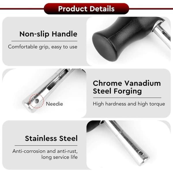 Universal Windshield Removal Tools, 3 Pcs Cutting Wires and 2 Pcs Handles, Windshield Removal Tool Kit, Windshield Tool