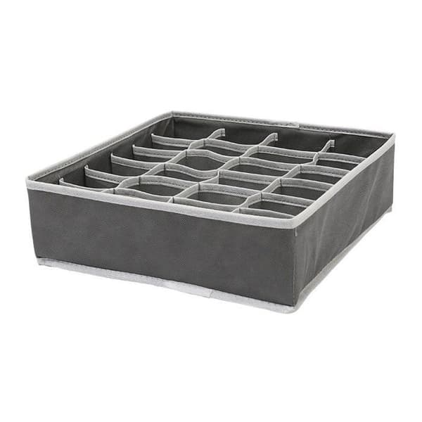 Foldable Non-Woven Fabric Drawer Organizer for Underwear, Bras, Socks. Small Compartment Organizer.