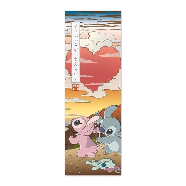 Stitch Japan - Suuri juliste multifärg multicolor