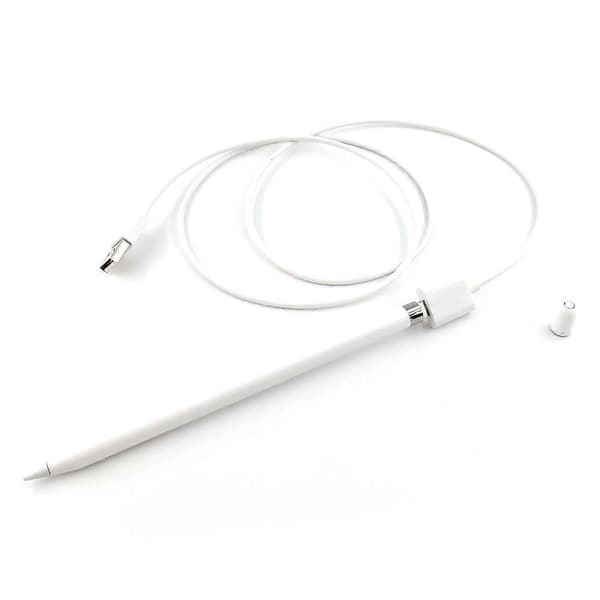 Lightning til USB Ladekabel for Apple Pencil Hunn til Hann Forlengelsesladekontakt
