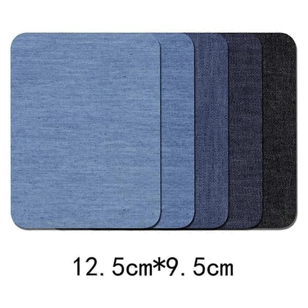 Lapper til indersiden af jeans 30 stk, Strygelapper til indersiden af jeans til tøjreparation, Strygelapper til jeans inderside