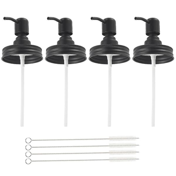 4-pack burktvålpump med pumpar, lotiontvålpump för 16