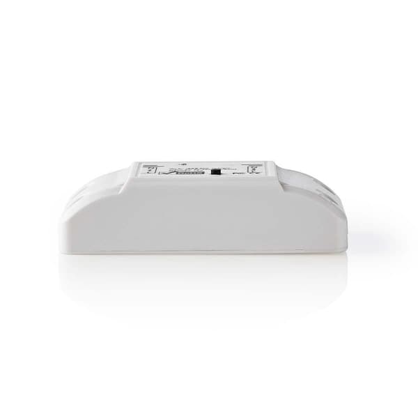 SmartLife Strömbrytare Wi-Fi 2400 W Vit Kopplingsplint Vit