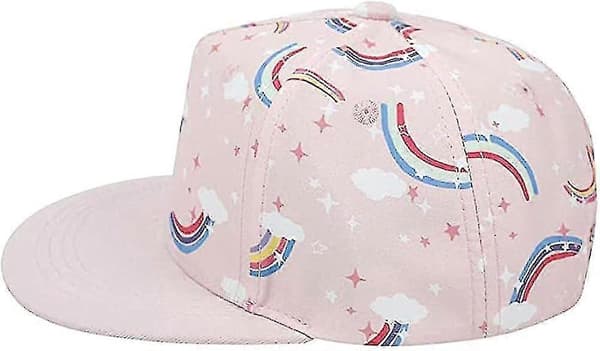 Basebollkeps för barn, pojkar och flickor, med tecknat tryck, 80 % polyester, 20 % bomull