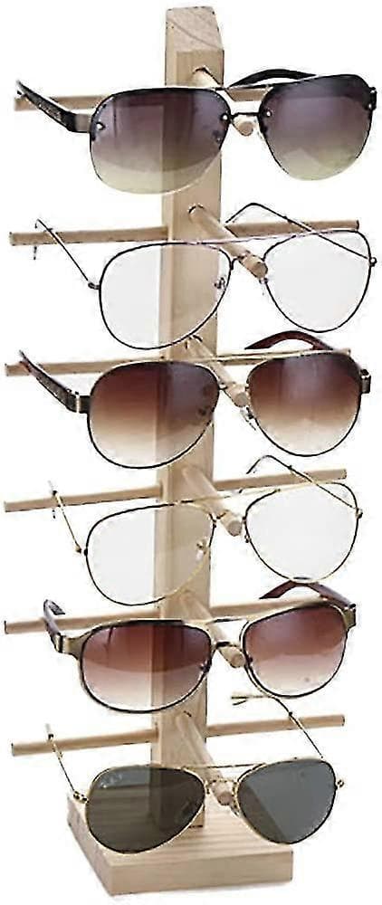 Creative Wooden Stand for Sunglasses