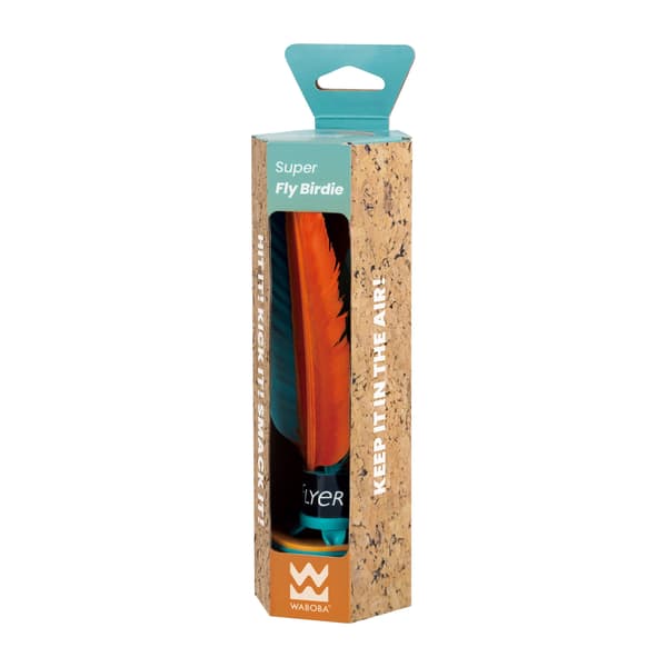 Aerodynamisk shuttlecock-leke for utendørsspill Blå, Orange