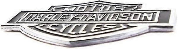 2 stk 3D Harley Davidson emblem til motorcykel brændstoftank til bilskærm bagagerum side metal emblem mærker