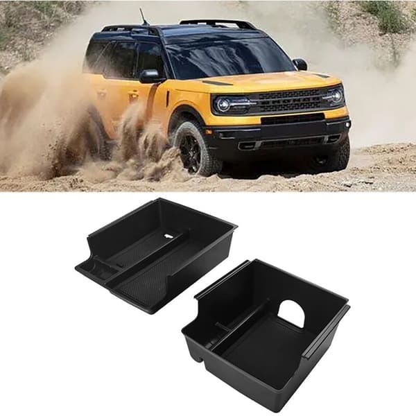 Oppbevaringsboks for bilens midtkonsoll for 2021-2022 Center Console Storage Box Organizer Tray Car Styling