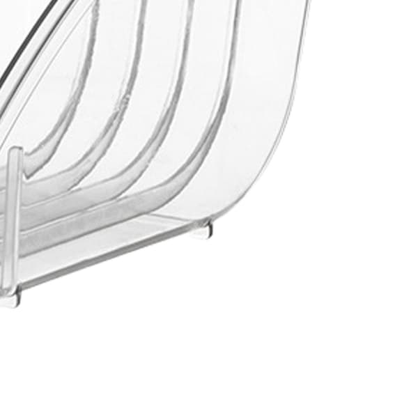 Plate Holder PET Lid Holder Sturdy Salad Plate Organizer Multifunctional Plate Rack for Kitchen
