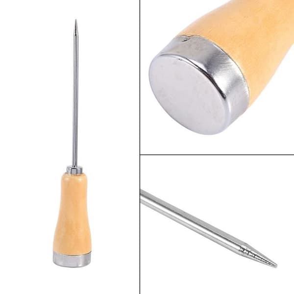 Slitesterk, lett å bære ishakke - Rustfritt stål og tre - 21,5 cm total lengde - Keeper