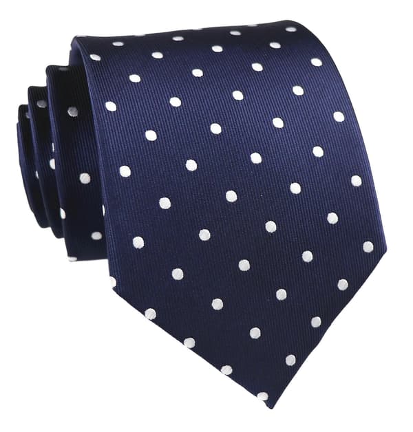 Prikket Jacquard Slips - Klassisk Selvbinderdesign til Bryllup/Forretning 12 12