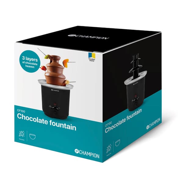 Chokoladefontæne 200g CF100 Sort 922
