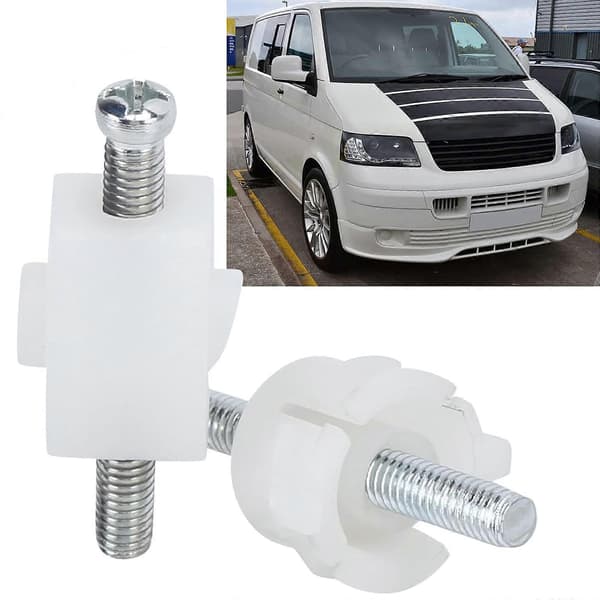 【LD】Front Headlight Adjuster Headlamp Adjusting Clip Screw Kit 701941141A Replacement Compatible with Eurovan / Bus T4 1990-2003 Multicolor Multicolor