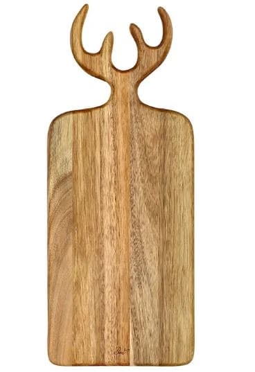 Reindeer Cutting Board 44 cm Natur beige