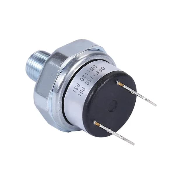 Lufttrykkbryter 120-150 PSI Trykkbryter 1/8in-27 NPT DC24V 12V Trykkbryter Luftkompressor