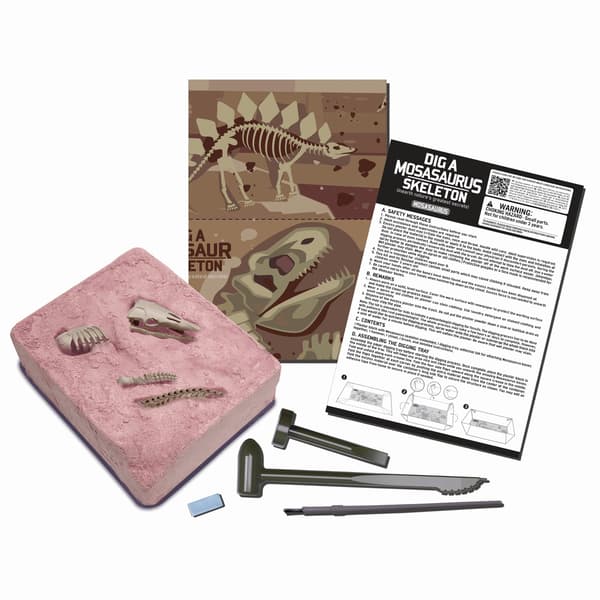 4M Craft Kit \"Dig A Mosasaurus Skeleton\"