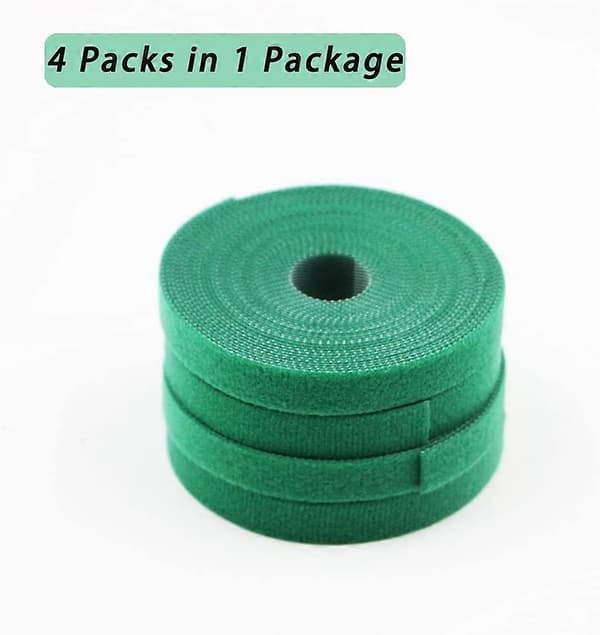 Reusable Plant Tie Velcro Nylon Plant Support 5m x 4pcs