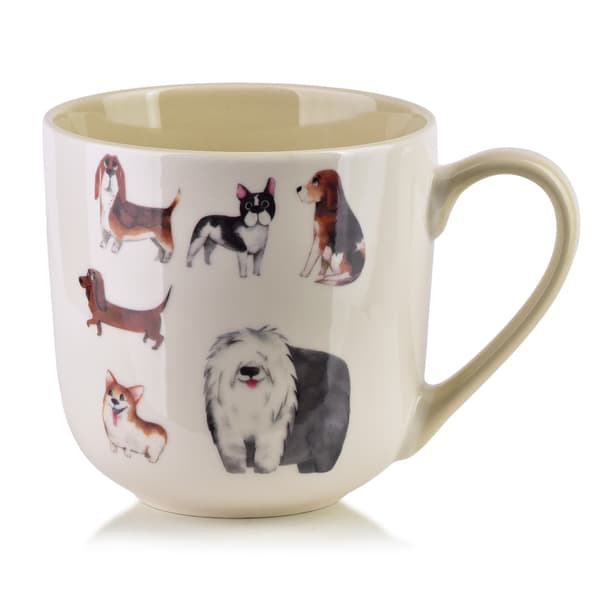 Porslinsmugg Affekdesign Noah 9,5x13x9,5 cm Brun 1st