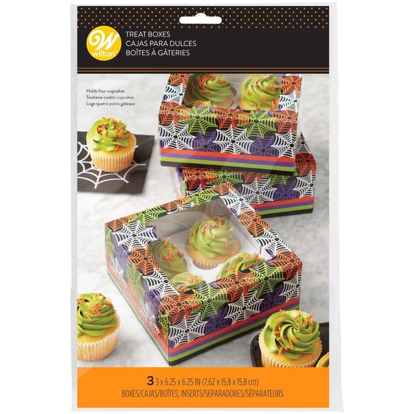 Wilton spindelvev Cupcake Box 3st multifärg multicolor