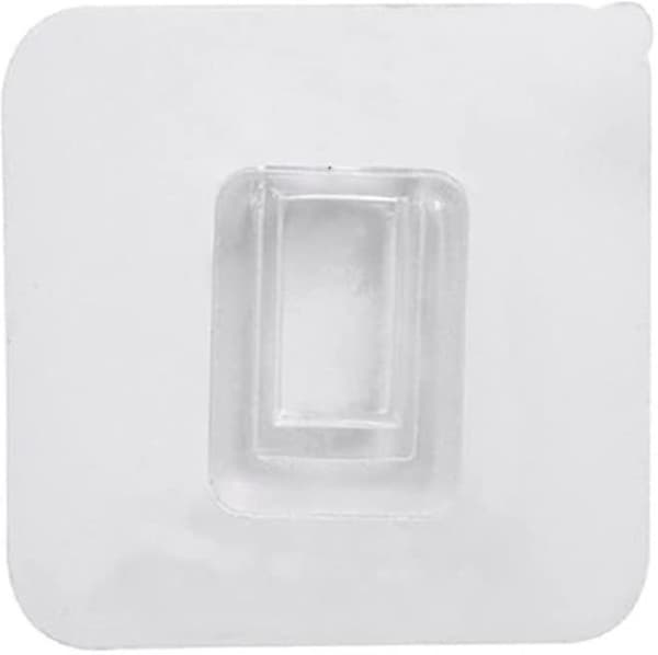 Mop Holder, Self-Adhesive Wall Mounted Storage Rack Hanger for Bathroom Kitchen Office Wardrobe Garden
