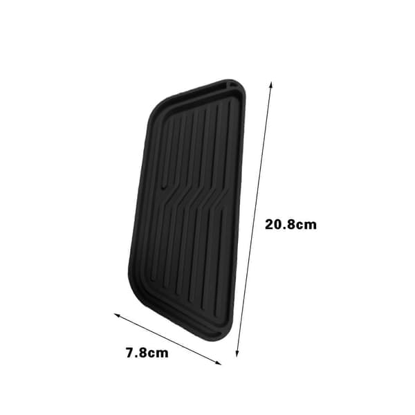 Cooling Mat Multifunctional Quick-Drying Large Capacity Splash-Proof Drainable Non-Slip Silicone Water Dispenser Drip Tray Daily Use