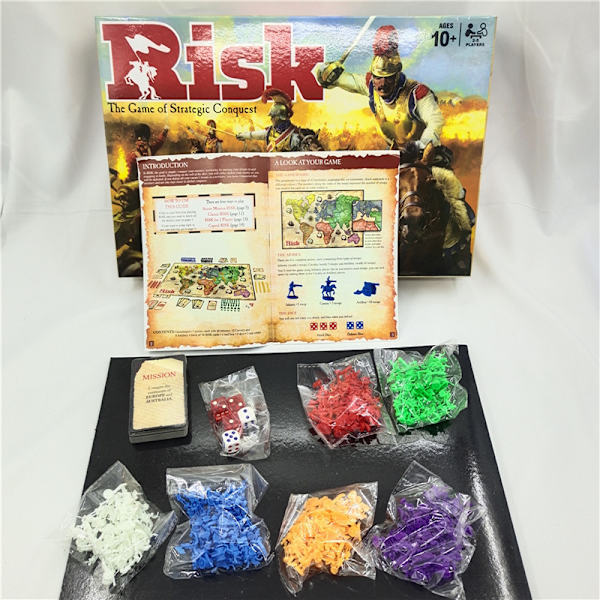Hasbro Spel - Klassisk Riskutgåva