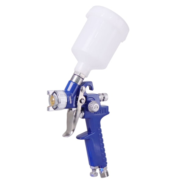 Mini HVLP Paint Spray Gun 1.0 mm Nozzle with 125 ml Paint Gun for Car Detail Painting Provides Spot Repair