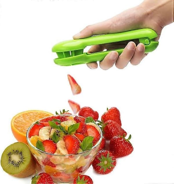 Grape Cutter/Divider, Creative Cherry Tomato Strawberry Slicer Tool for Vegetable Fruit Salad, Quarter Grape Cutter Kitchen Utensil