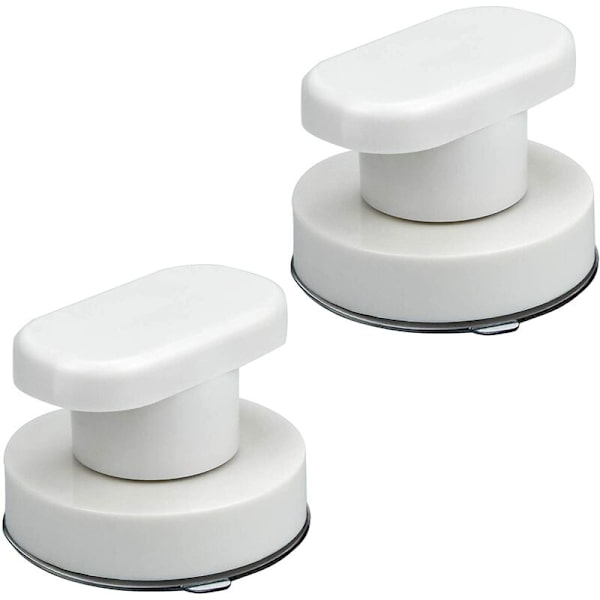 2-pack Suction Cup Door Handles, Foldable Suction Cup Handles