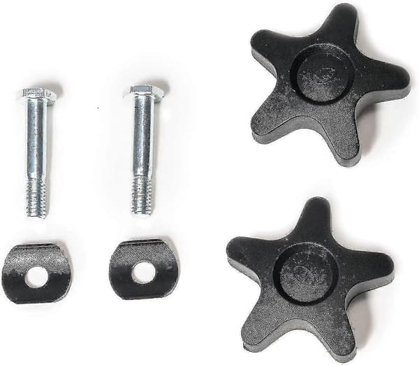 Rollator 2 Plastic Knob 2 Screw For Armrest Hl420