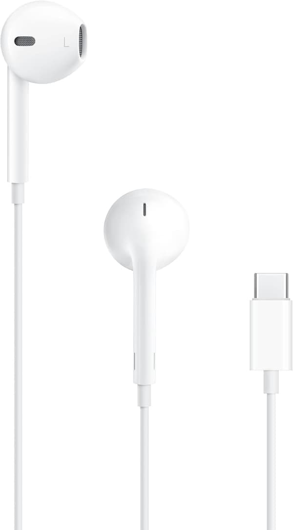 Apple Earpods (USB-C), In-Ear Kompatibel med iPhone 15/16/17 USB-C