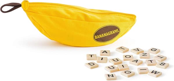 Bananagrams ordspel ålder 7+ 1-8 spelare 15 minuters speltid